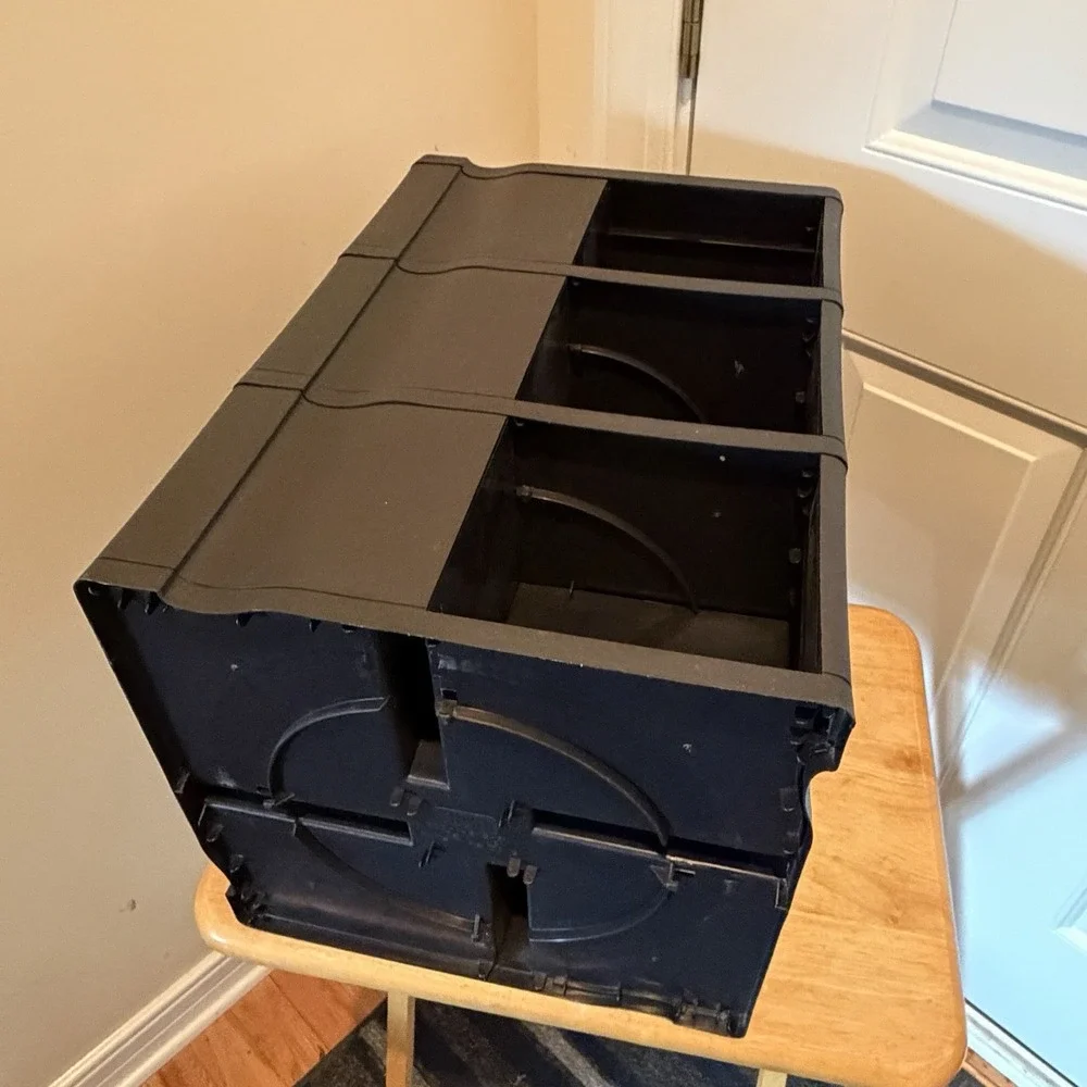 Vintage Alpha 120 CD Rotary Carousel Storage Holder Rack Tower Case